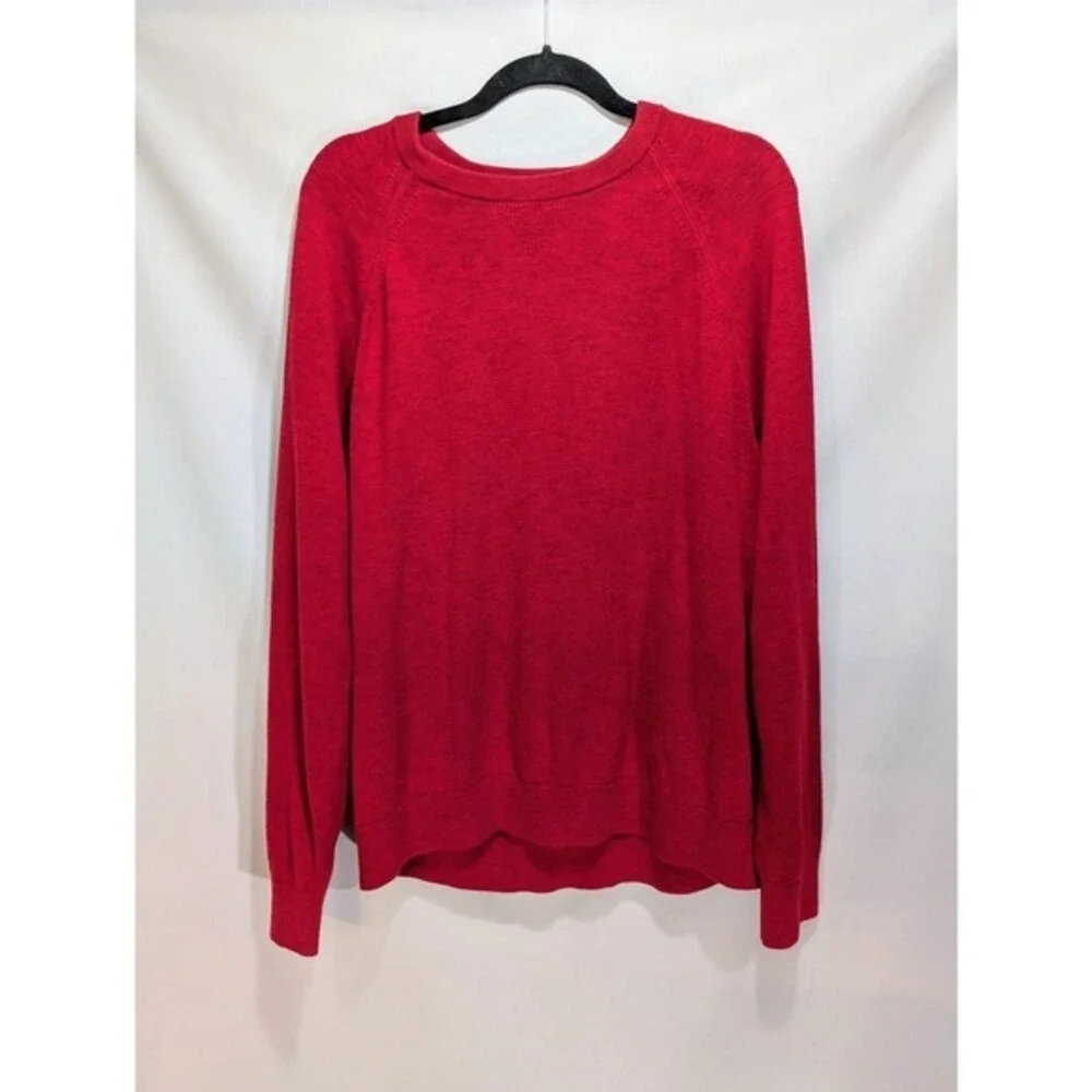 Banana‎ Republic Red Organic Cotton Sweater Men's XL